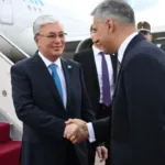 Президент Казахстана прибыл в Будапешт