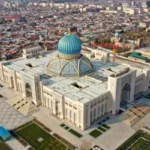 В Ташкенте произошел пожар в строящемся Центре исламской цивилизации